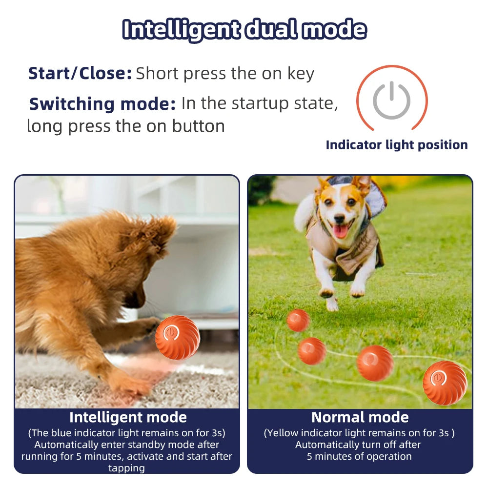 Smart Interactive Pet Toy Ball