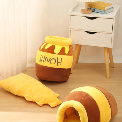 Honey Jar-Shaped Cat House