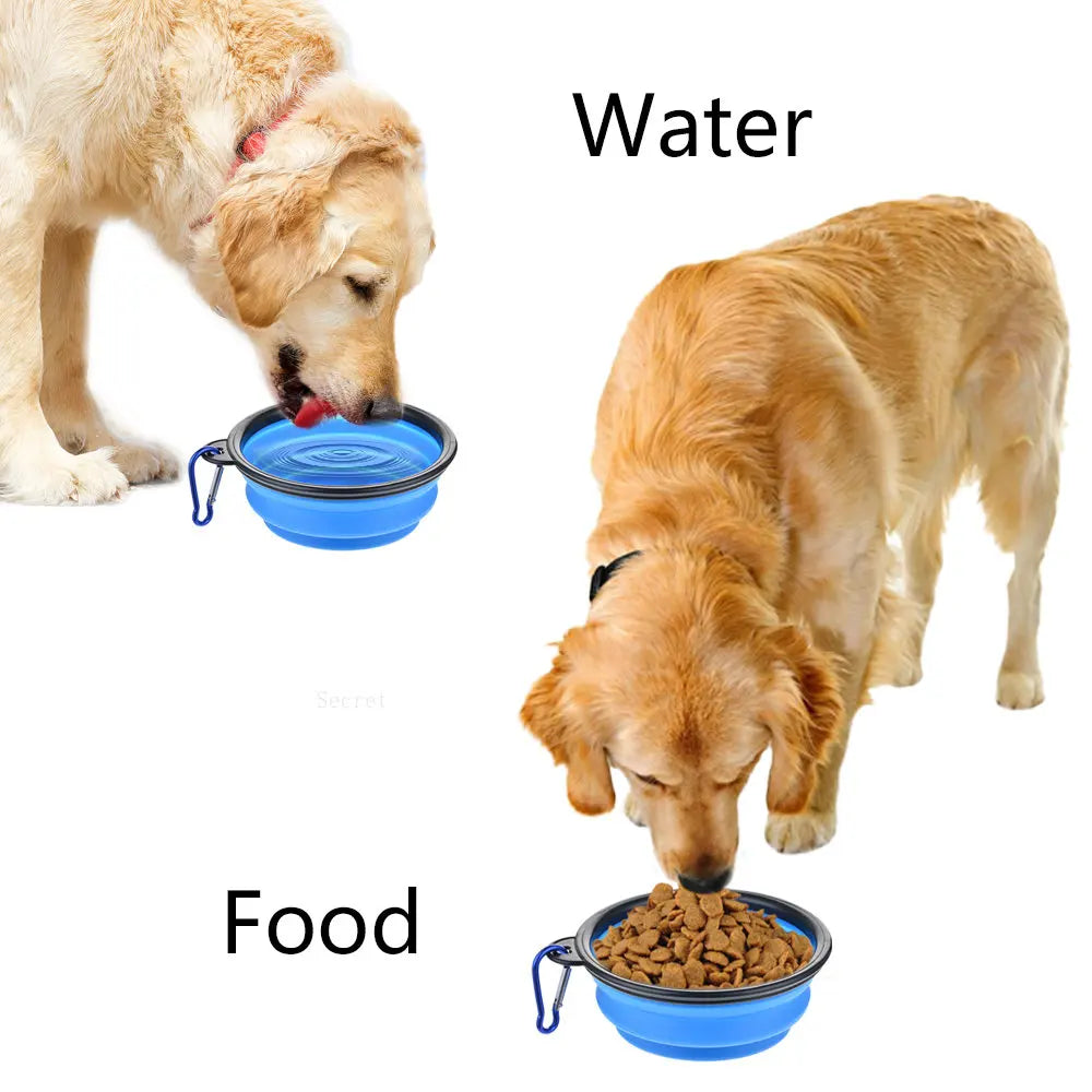 Collapsible Silicone Pet Bowl