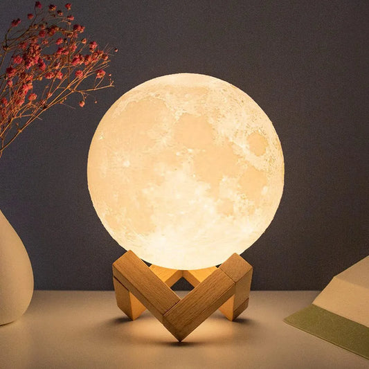 Moon Lamp: LED Night Light